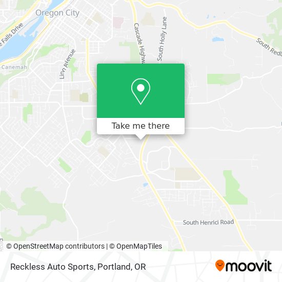 Reckless Auto Sports map
