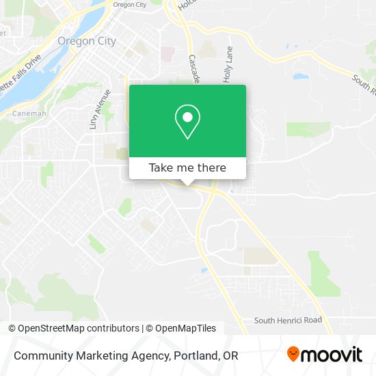 Community Marketing Agency map