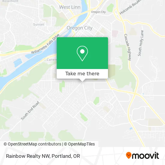 Rainbow Realty NW map