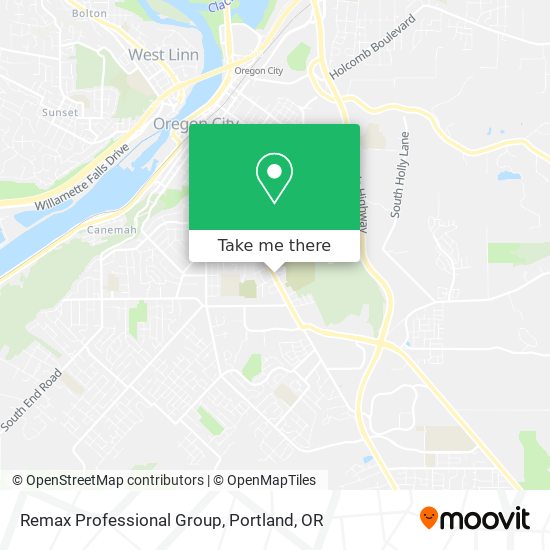 Remax Professional Group map