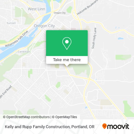Kelly and Rupp Family Construction map
