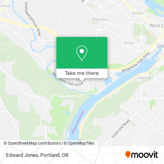 Edward Jones map