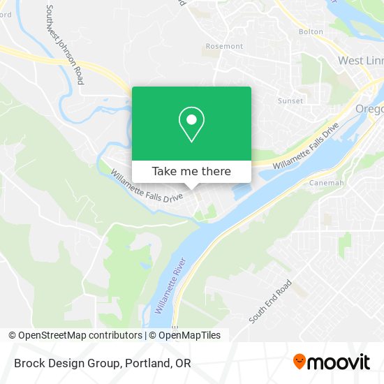 Brock Design Group map