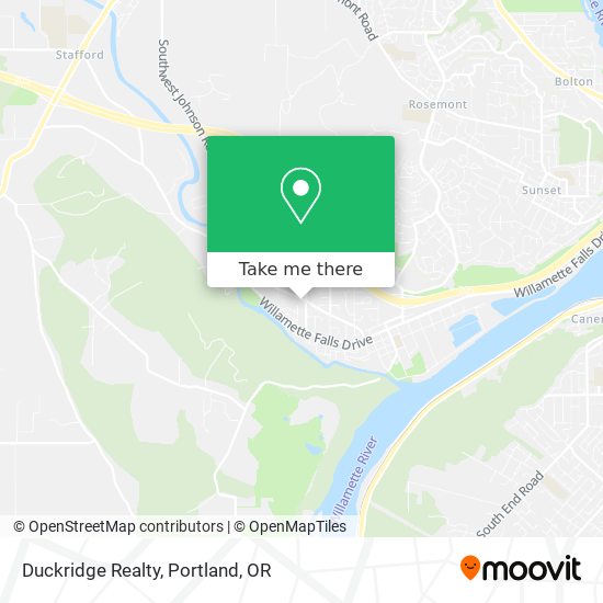 Duckridge Realty map