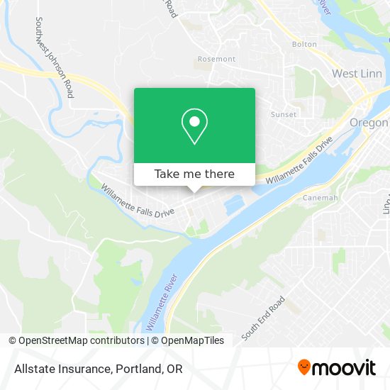 Allstate Insurance map