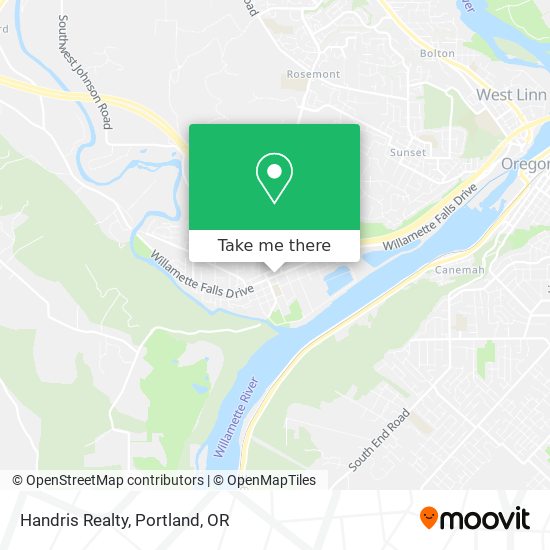 Handris Realty map