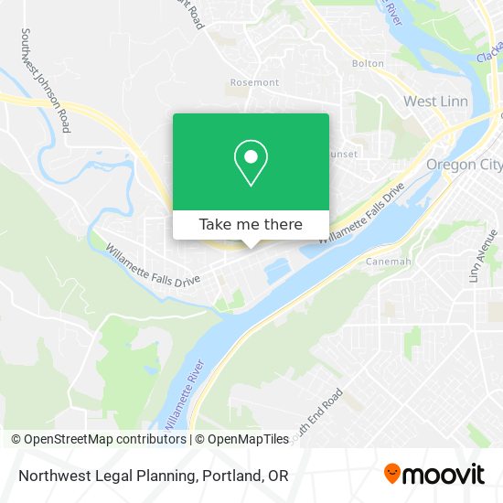 Mapa de Northwest Legal Planning