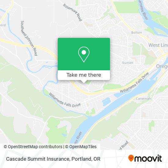 Cascade Summit Insurance map