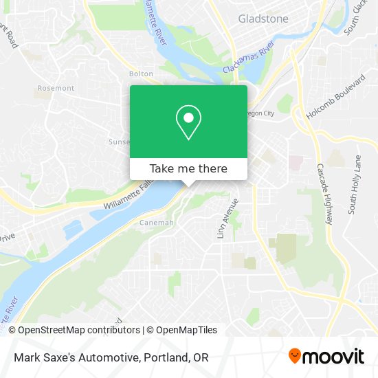 Mark Saxe's Automotive map