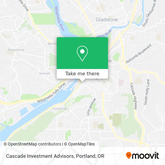 Cascade Investment Advisors map