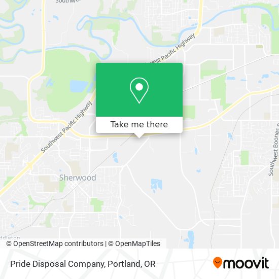 Pride Disposal Company map