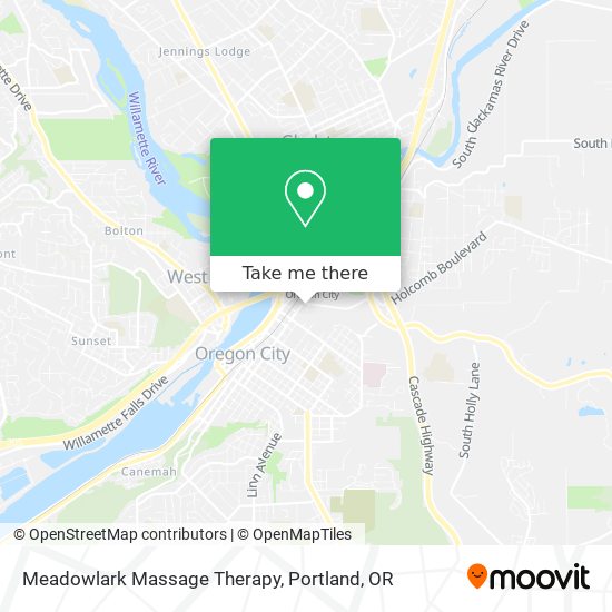 Meadowlark Massage Therapy map