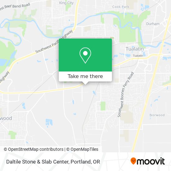 Mapa de Daltile Stone & Slab Center