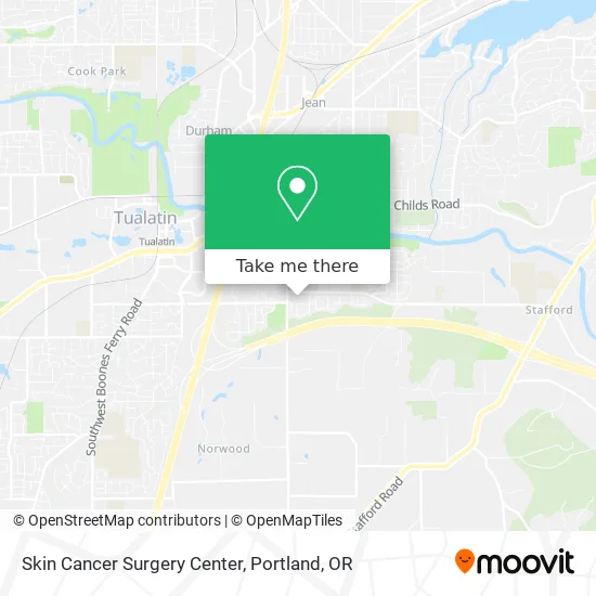 Skin Cancer Surgery Center map