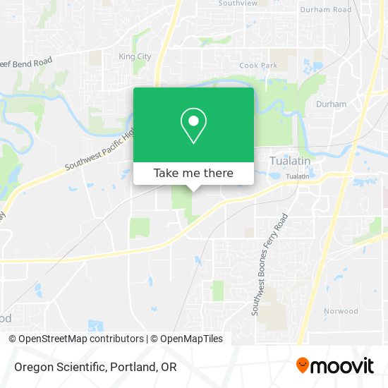 Oregon Scientific map