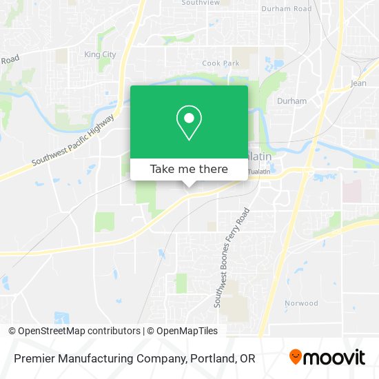 Premier Manufacturing Company map