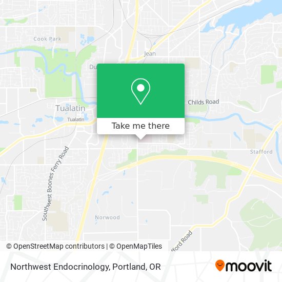 Northwest Endocrinology map