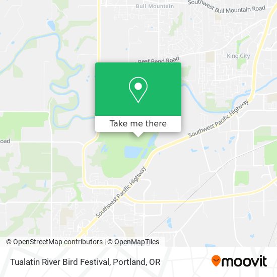 Tualatin River Bird Festival map