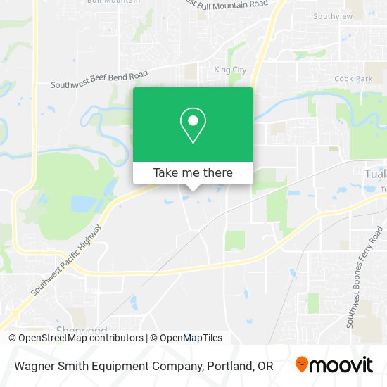 Mapa de Wagner Smith Equipment Company