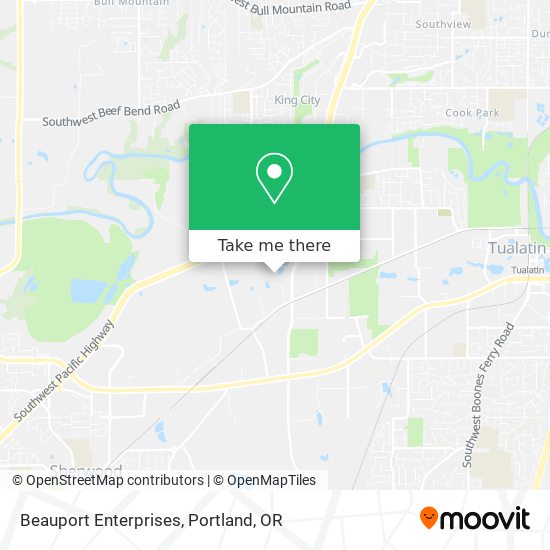 Mapa de Beauport Enterprises