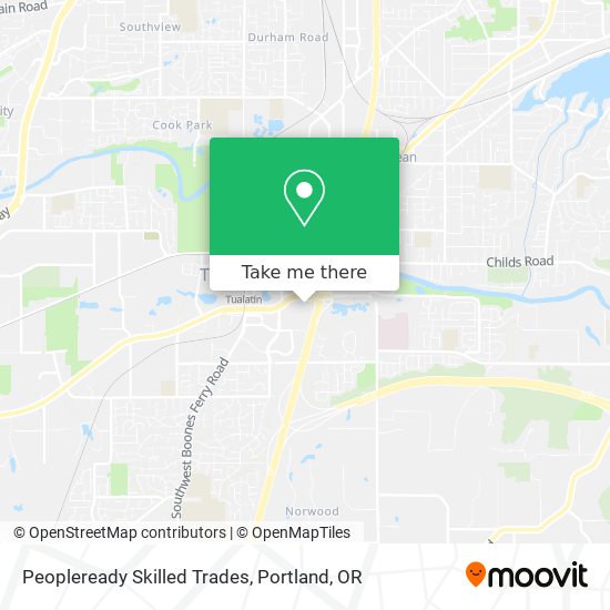 Mapa de Peopleready Skilled Trades