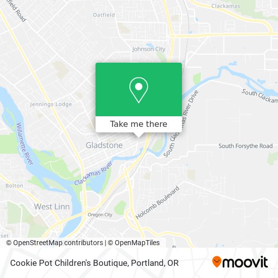 Mapa de Cookie Pot Children's Boutique