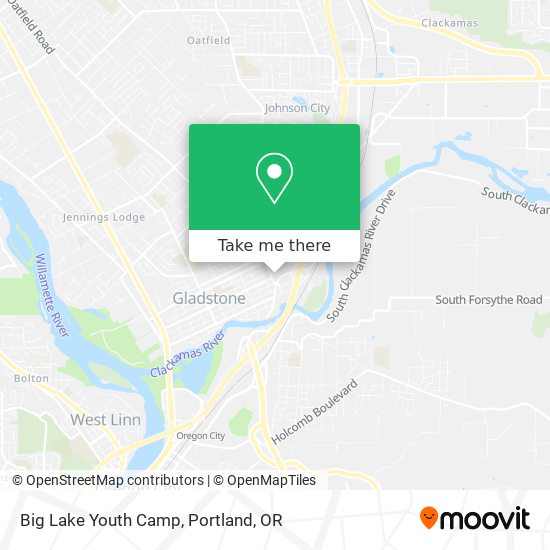 Big Lake Youth Camp map