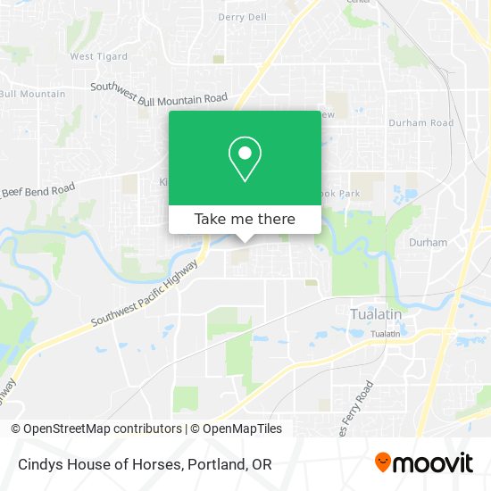 Cindys House of Horses map