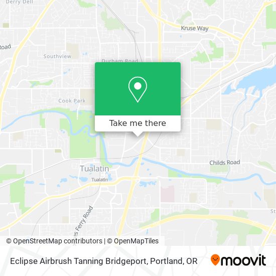 Mapa de Eclipse Airbrush Tanning Bridgeport