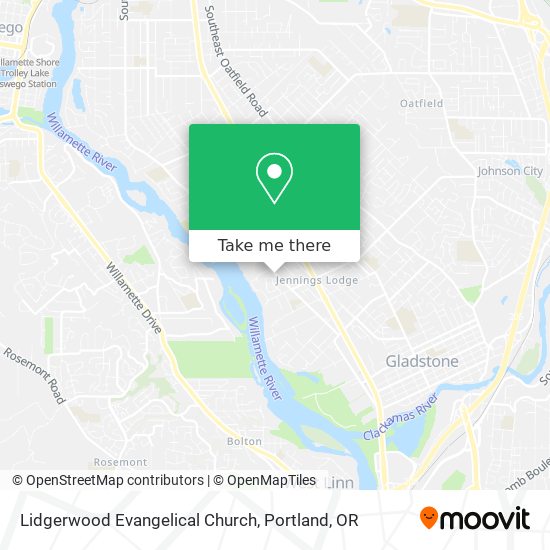 Mapa de Lidgerwood Evangelical Church