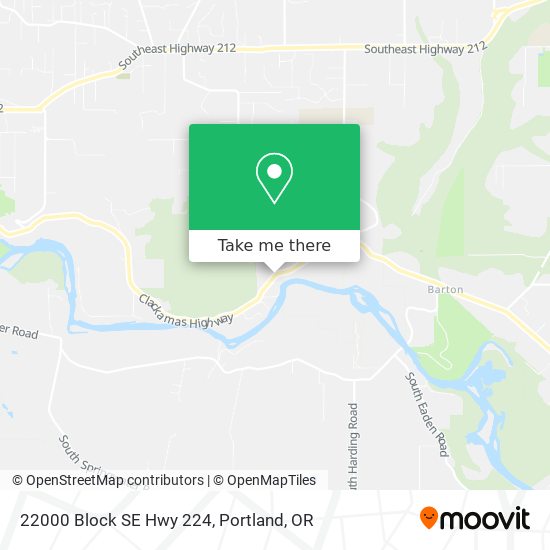22000 Block SE Hwy 224 map
