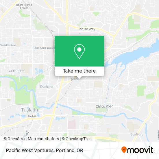 Mapa de Pacific West Ventures