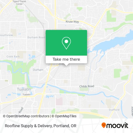 Mapa de Roofline Supply & Delivery