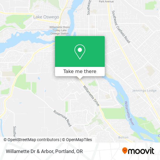 Mapa de Willamette Dr & Arbor