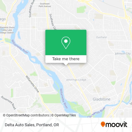 Delta Auto Sales map