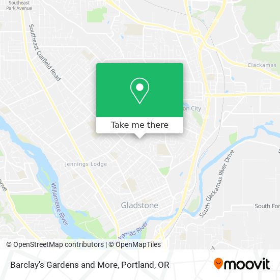 Barclay's Gardens and More map