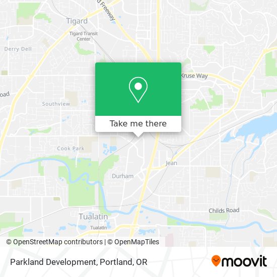 Parkland Development map