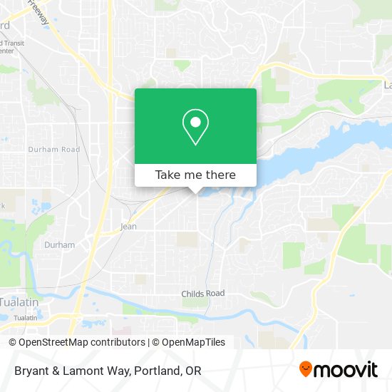 Mapa de Bryant & Lamont Way