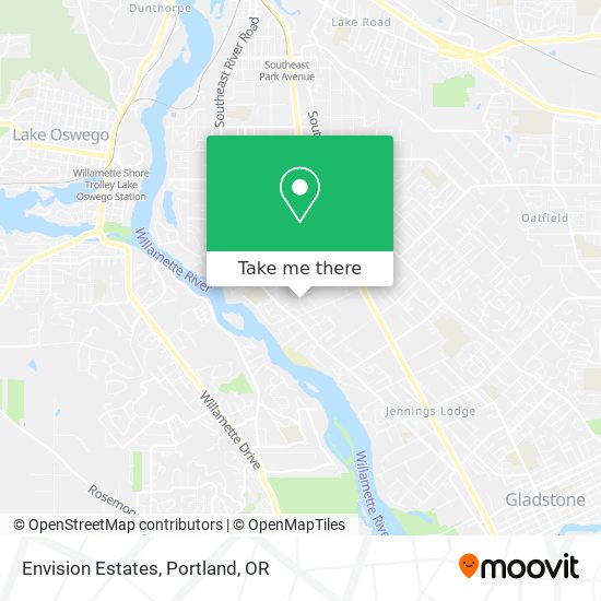 Envision Estates map