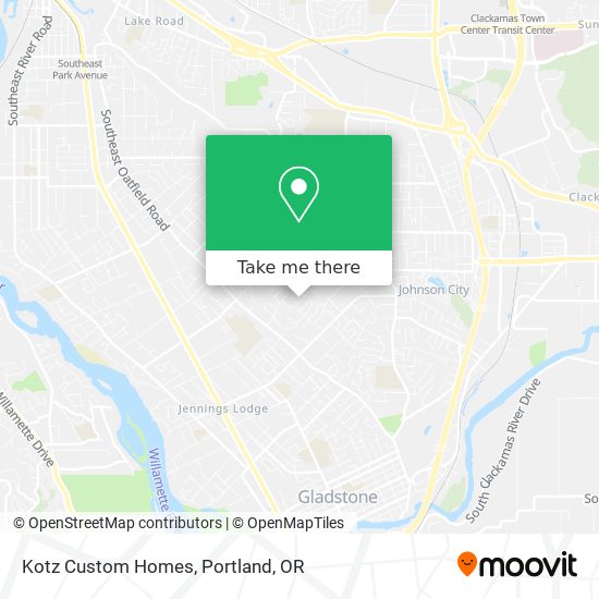 Kotz Custom Homes map