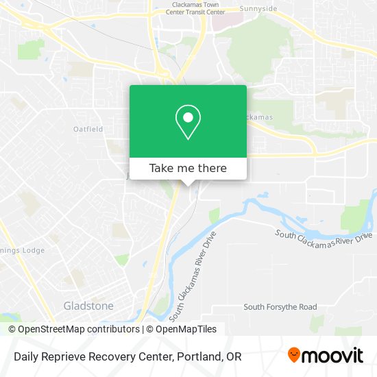 Mapa de Daily Reprieve Recovery Center