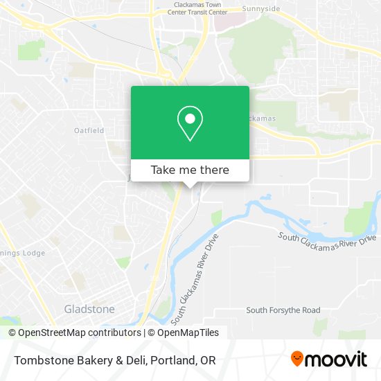 Mapa de Tombstone Bakery & Deli