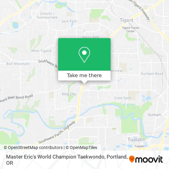 Mapa de Master Eric's World Champion Taekwondo