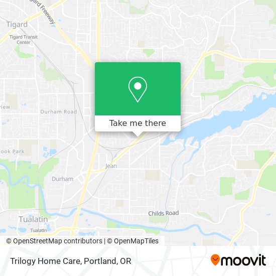 Trilogy Home Care map