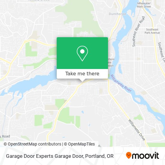 Mapa de Garage Door Experts Garage Door