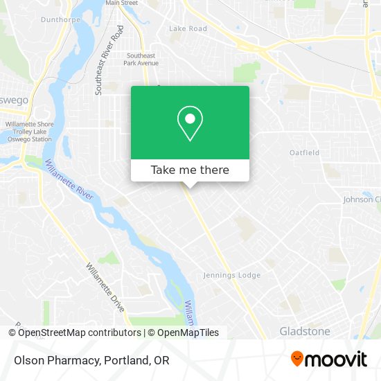 Mapa de Olson Pharmacy