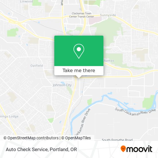 Mapa de Auto Check Service