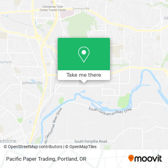 Pacific Paper Trading map