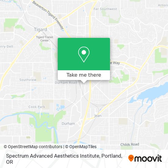 Spectrum Advanced Aesthetics Institute map