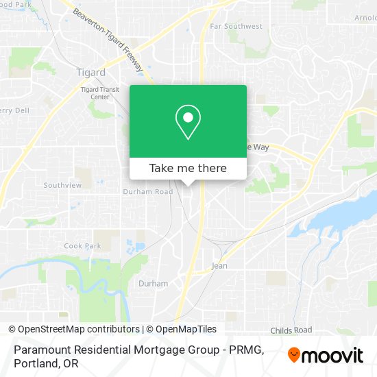 Mapa de Paramount Residential Mortgage Group - PRMG